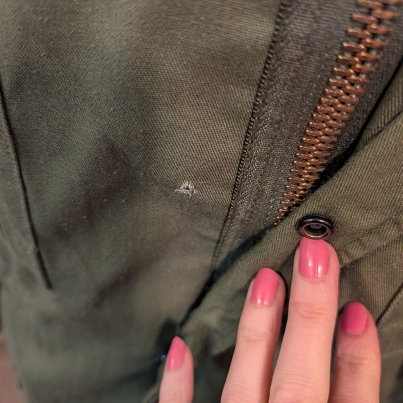 U.S. Marines Green Military Jacket Men's Size XS - Picture 10 of 13